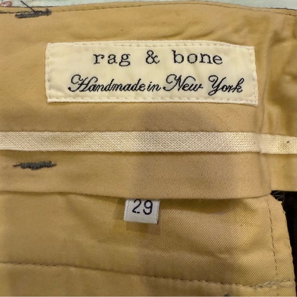 Rag & Bone Wool Charcoal Trousers Sz 29 - Picture 11 of 16